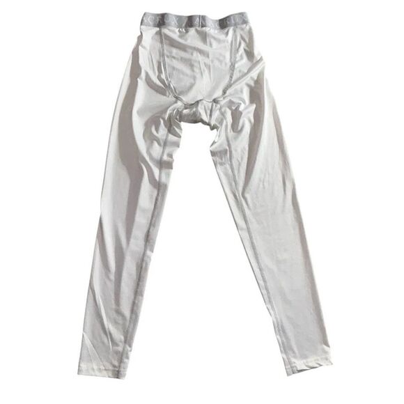 ACRUX White Performance Gear Tights Pants Sports Size M Athletic Men's Jogger - Picture 3 of 12